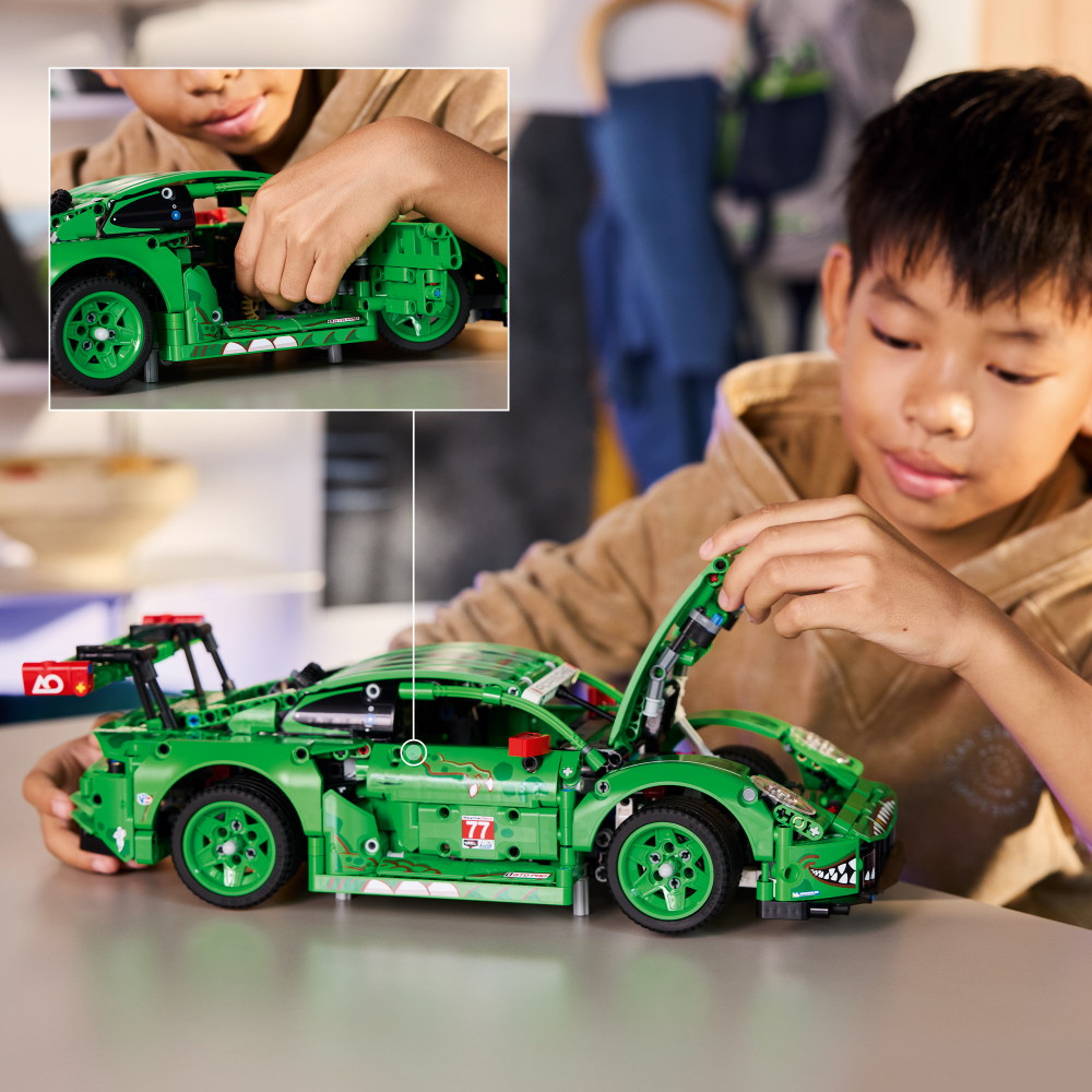 LEGO Technic - Porsche 911 GT3 R REXY AO Racing ‑auto