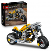 LEGO Technic - Keltainen moottoripyörä LEGO Technic - Keltainen moottoripyörä