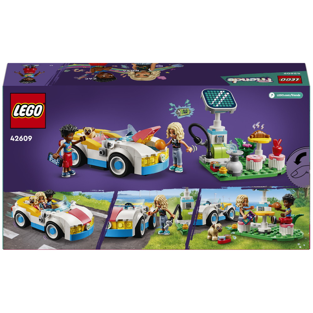LEGO Friends - Sähköauto ja latausasema