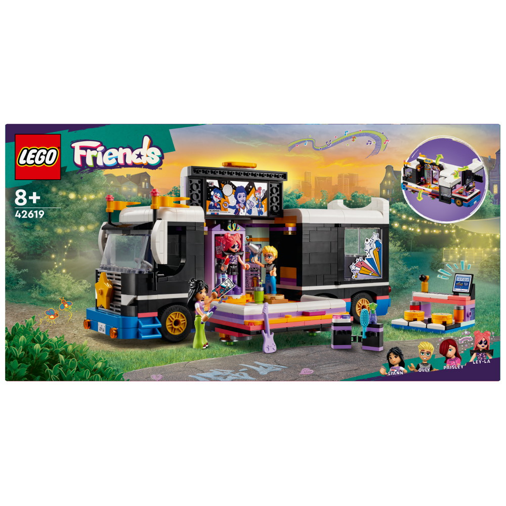 LEGO Friends - Pop-tähden kiertuebussi