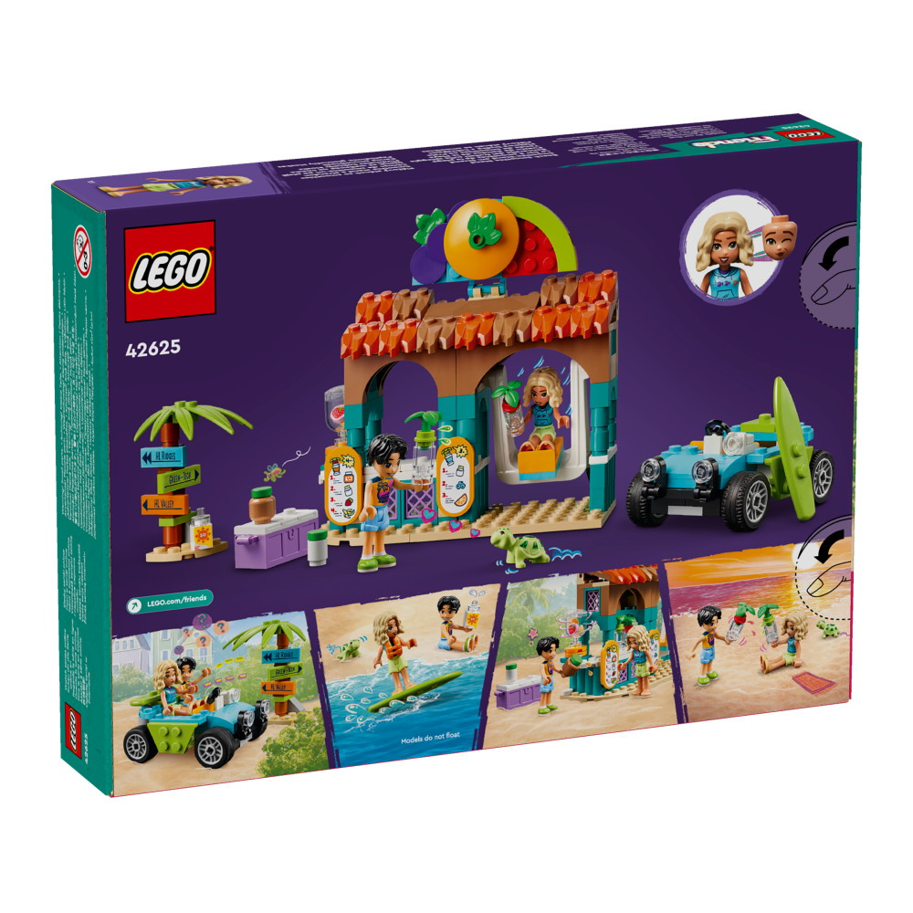 LEGO Friends - Strand – Pirtelökoju rannalla