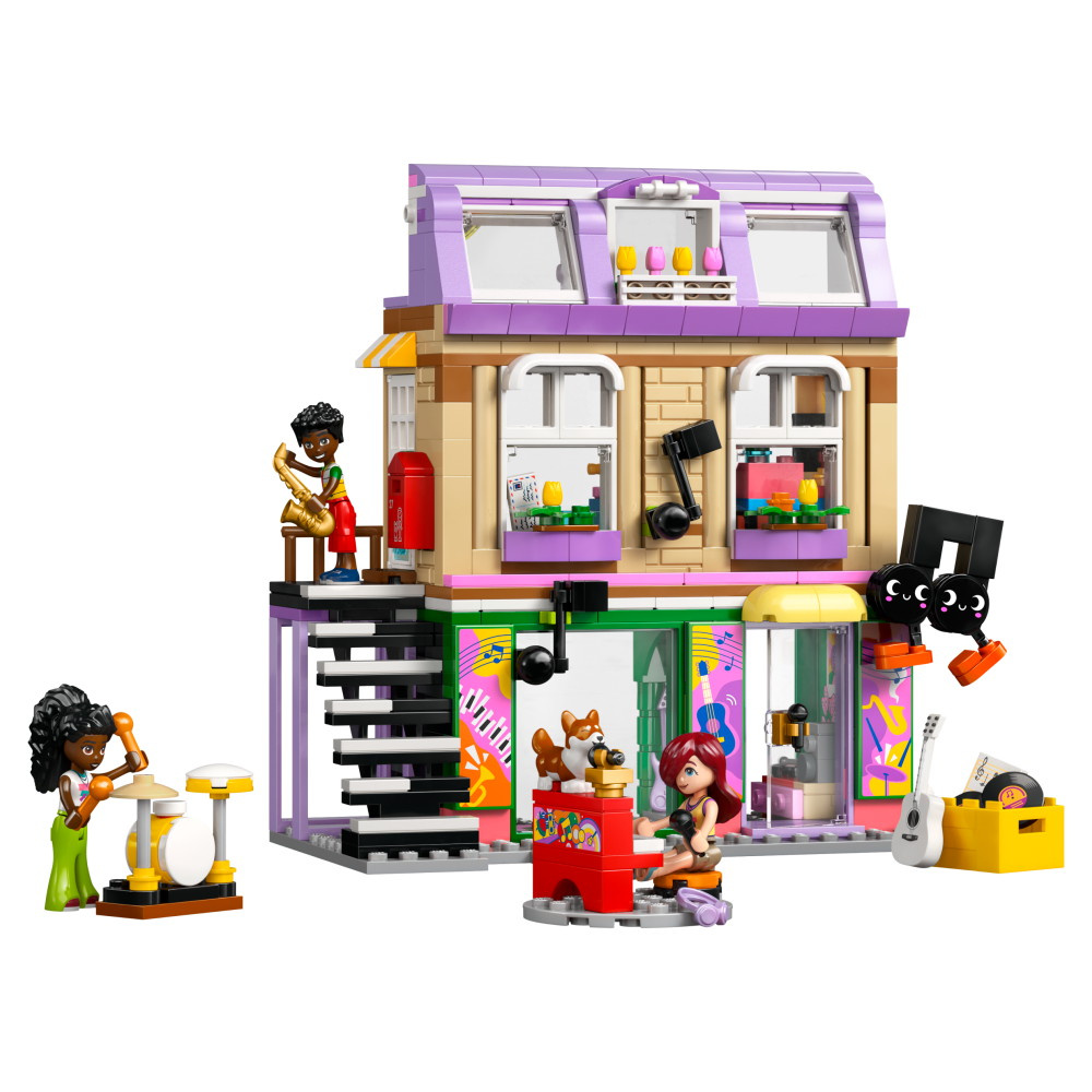 LEGO Friends - Musiikkikauppa ja asunto