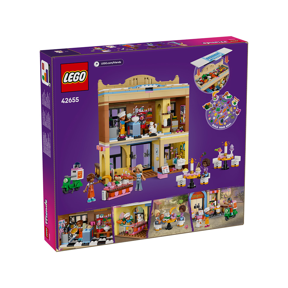 LEGO Friends - Ravintola-alan oppilaitos