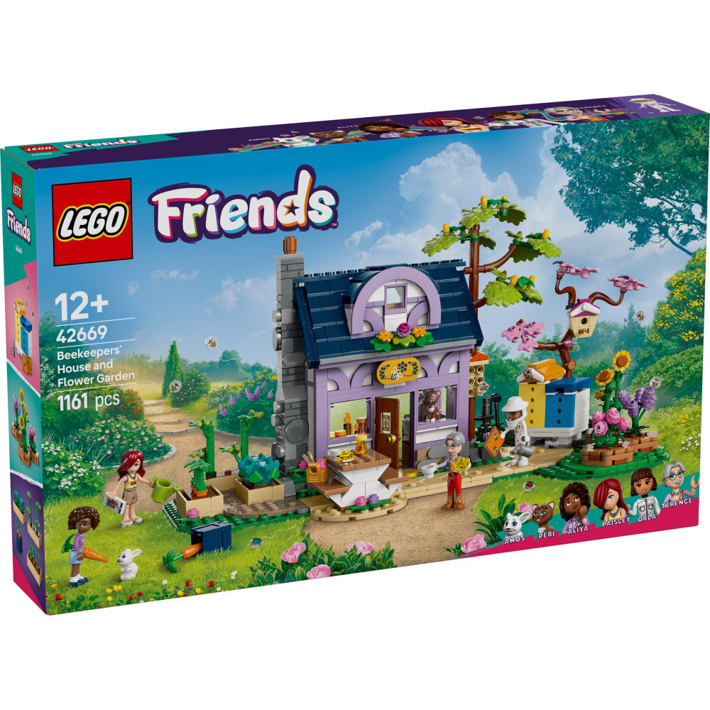LEGO Friends - Mehiläishoitajien talo ja kukkiva puutarha