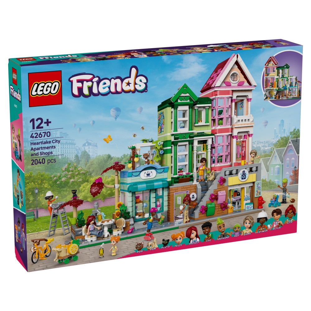 LEGO Friends - Heartlake Cityn asunnot ja liiketilat