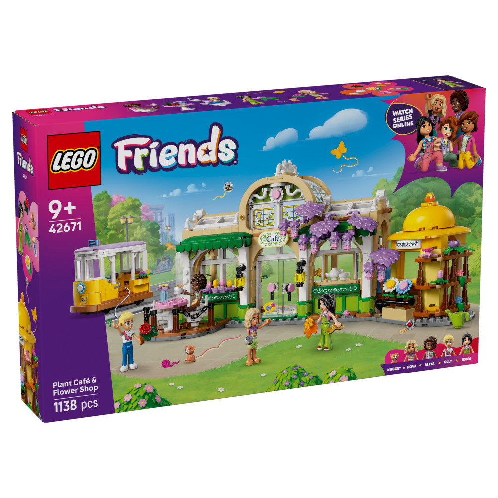 LEGO Friends - Kasvikahvila ja kukkakauppa