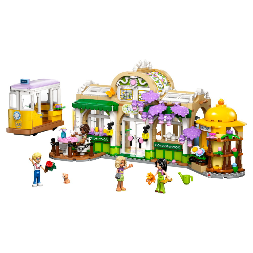 LEGO Friends - Kasvikahvila ja kukkakauppa