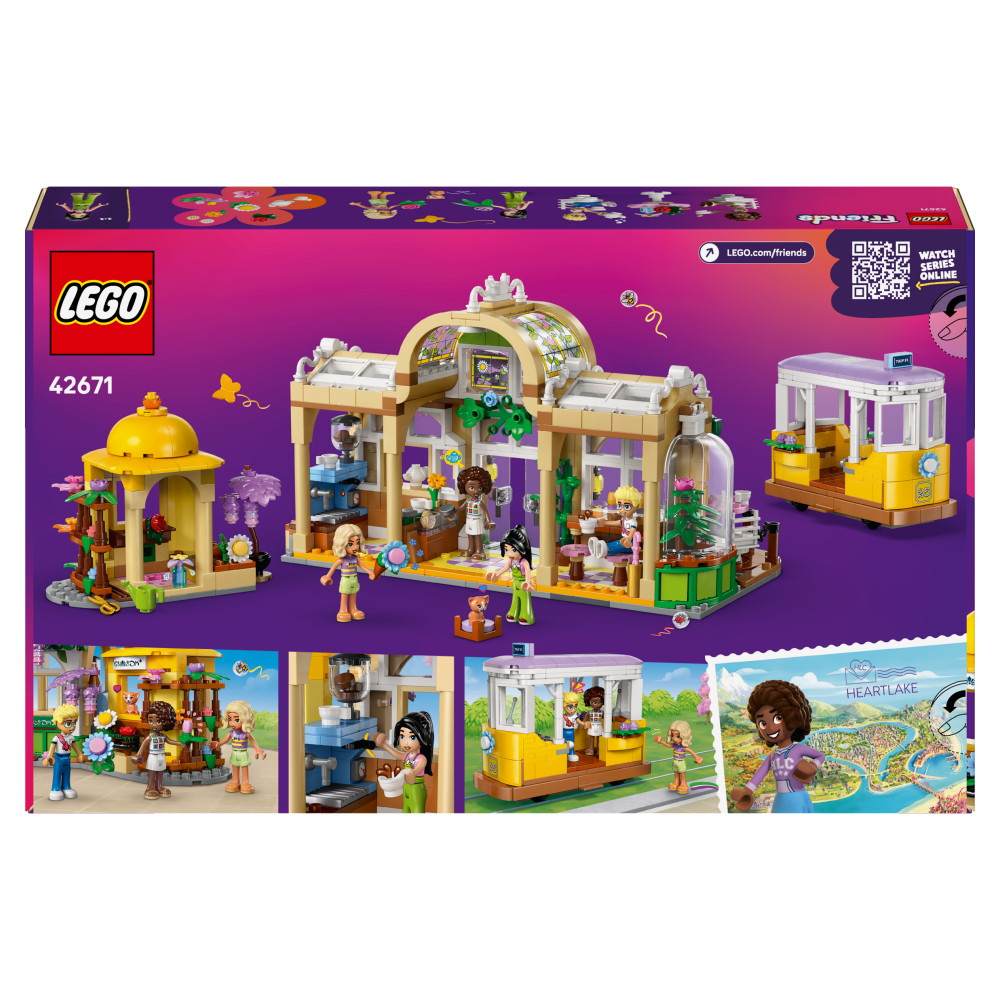 LEGO Friends - Kasvikahvila ja kukkakauppa