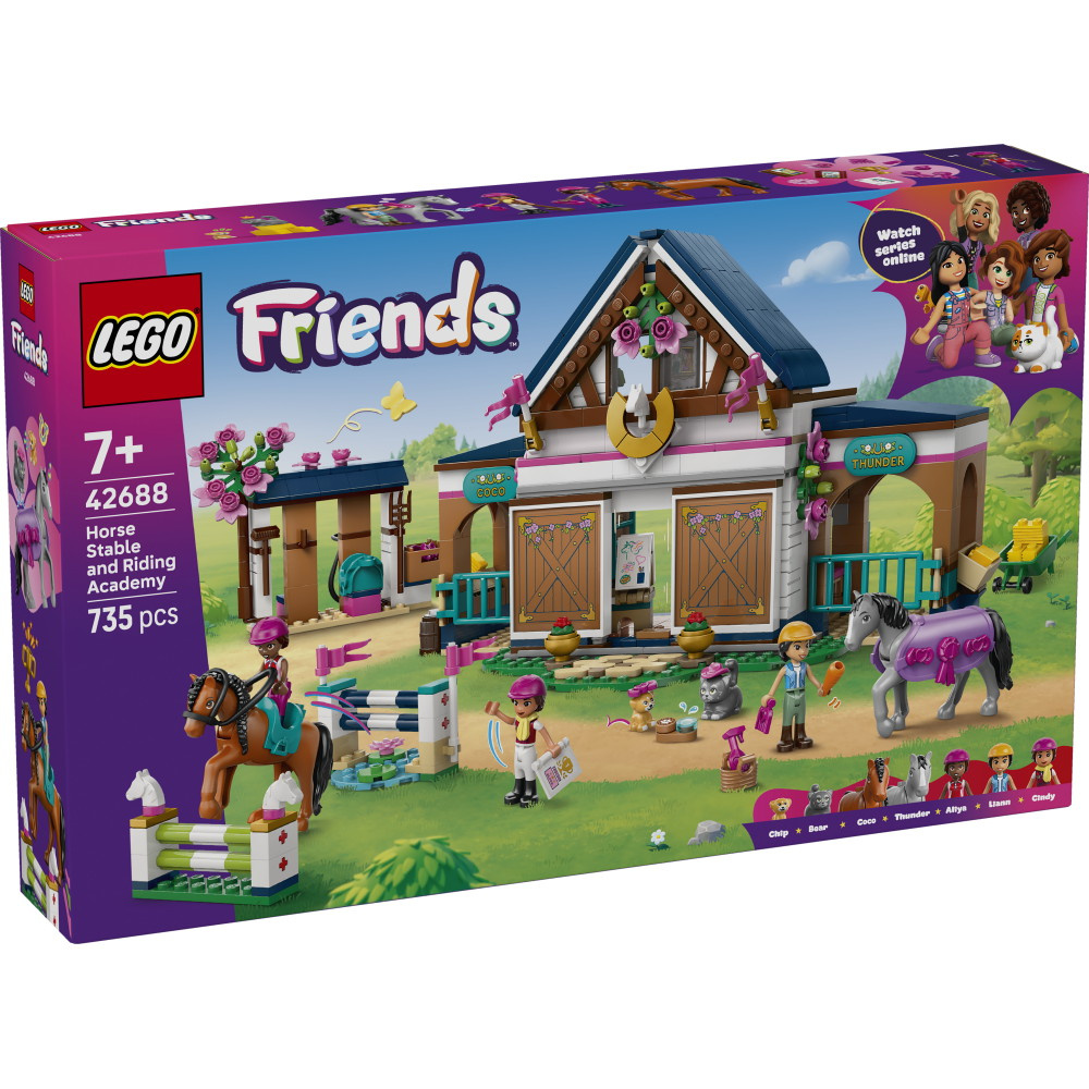 LEGO Friends - Hevostalli Ja Ratsastuskoulu