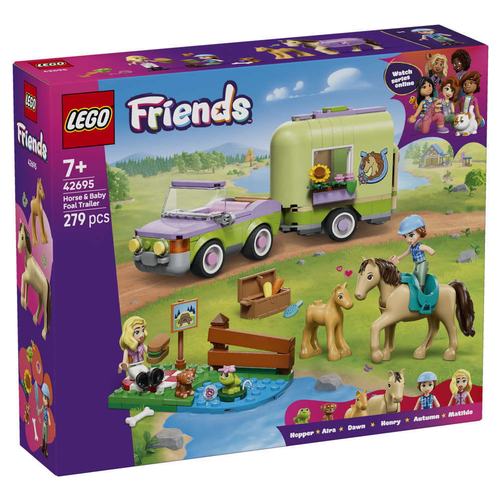 LEGO Friends - Hevosen Ja varsan kuljetusvaunu