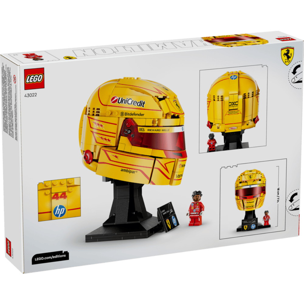LEGO - Scuderia Ferrari HP Lewis Hamiltonin kypärä