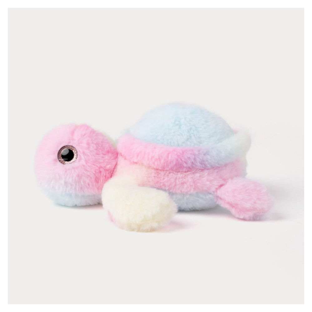 Teddykompaniet - Sateenkaarenvärinen kilpikonna 25 cm