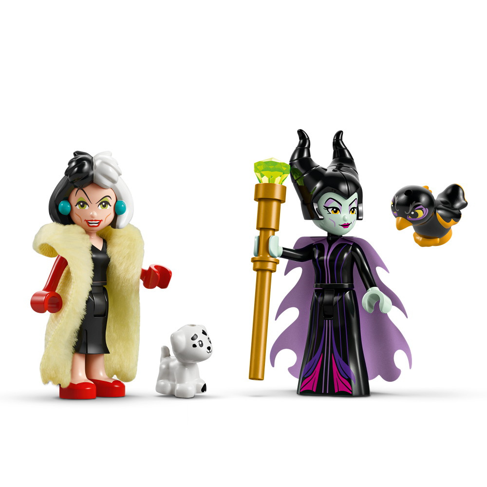 LEGO Disney - Maleficentin ja Cruella De Vilsin mekot