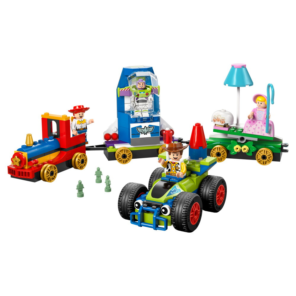 LEGO Disney - Toy Story -juhlavuoden juna ja radio-ohjattava auto
