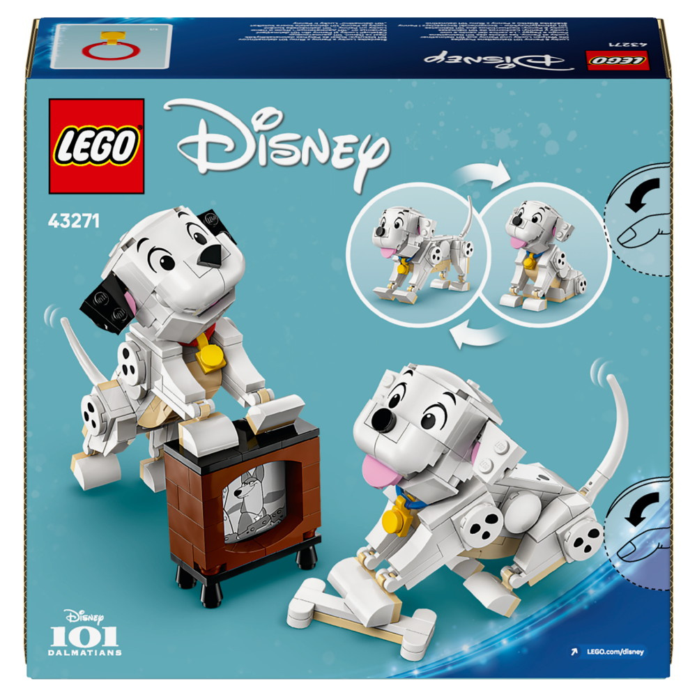 LEGO Disney - 101 dalmatialaista ‑koiranpennut: Laikku ja Pipsa