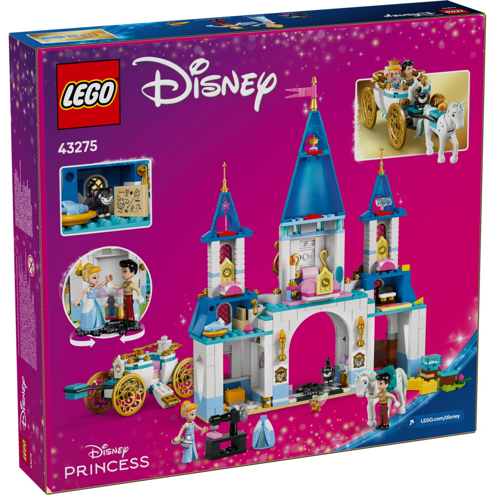 LEGO Disney - Tuhkimon linna ja hevonen vaunuineen