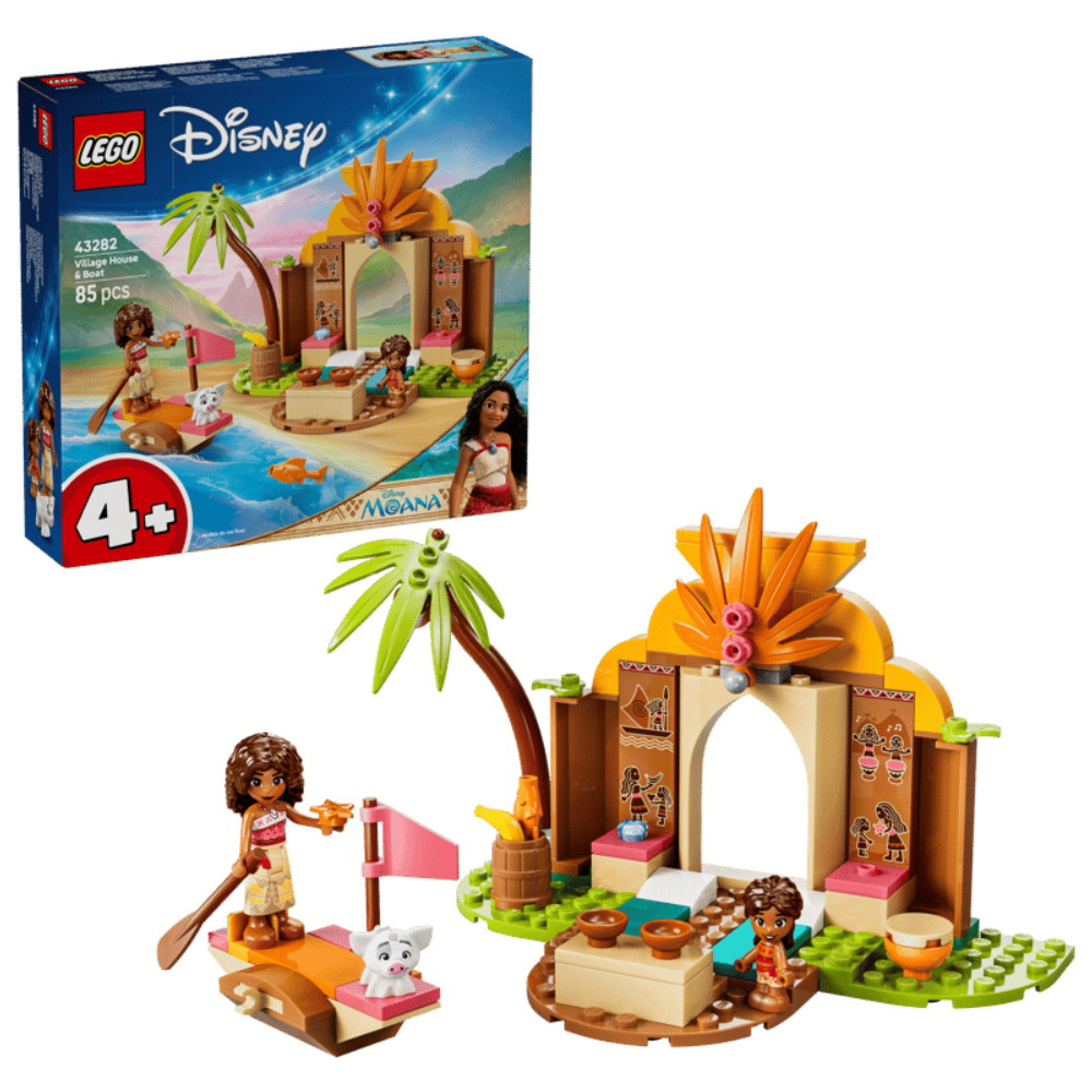 LEGO Disney - Moana Village House & Boat