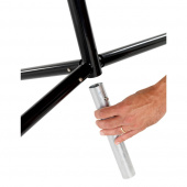 EXIT säädettävä urheiluverkko 243x500 cm – musta EXIT säädettävä urheiluverkko 243x500 cm – musta