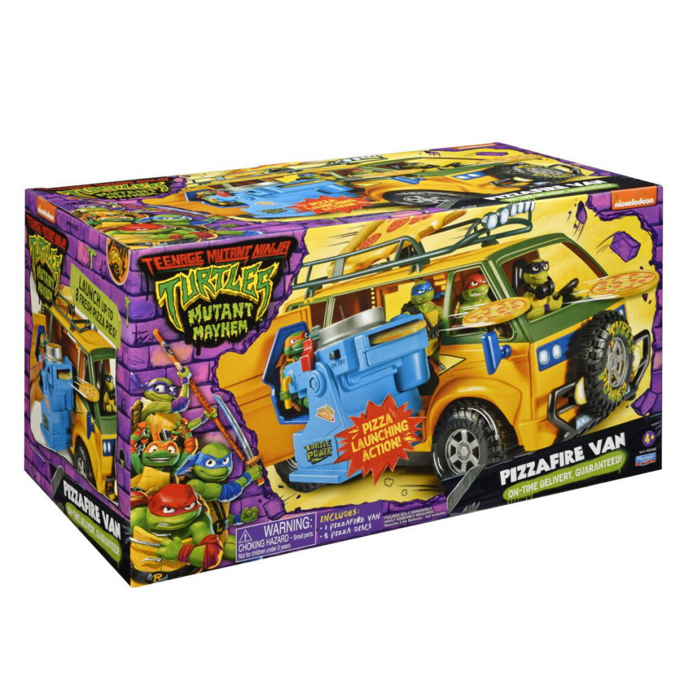 Turtles Mutant Mayhem Pizza Delivery Van