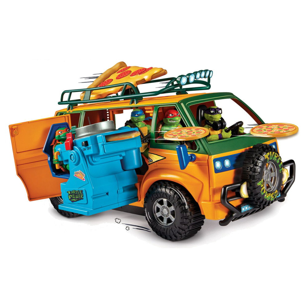 Turtles Mutant Mayhem Pizza Delivery Van