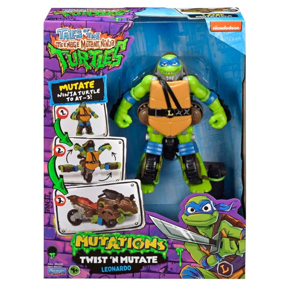 Turtles Mutant Mayhem Transformer Leonardo