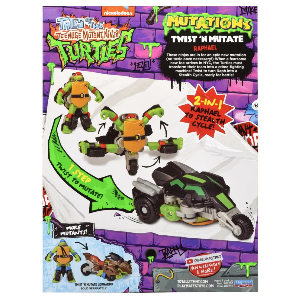 Turtles Mutant Mayhem Transformer Raphael