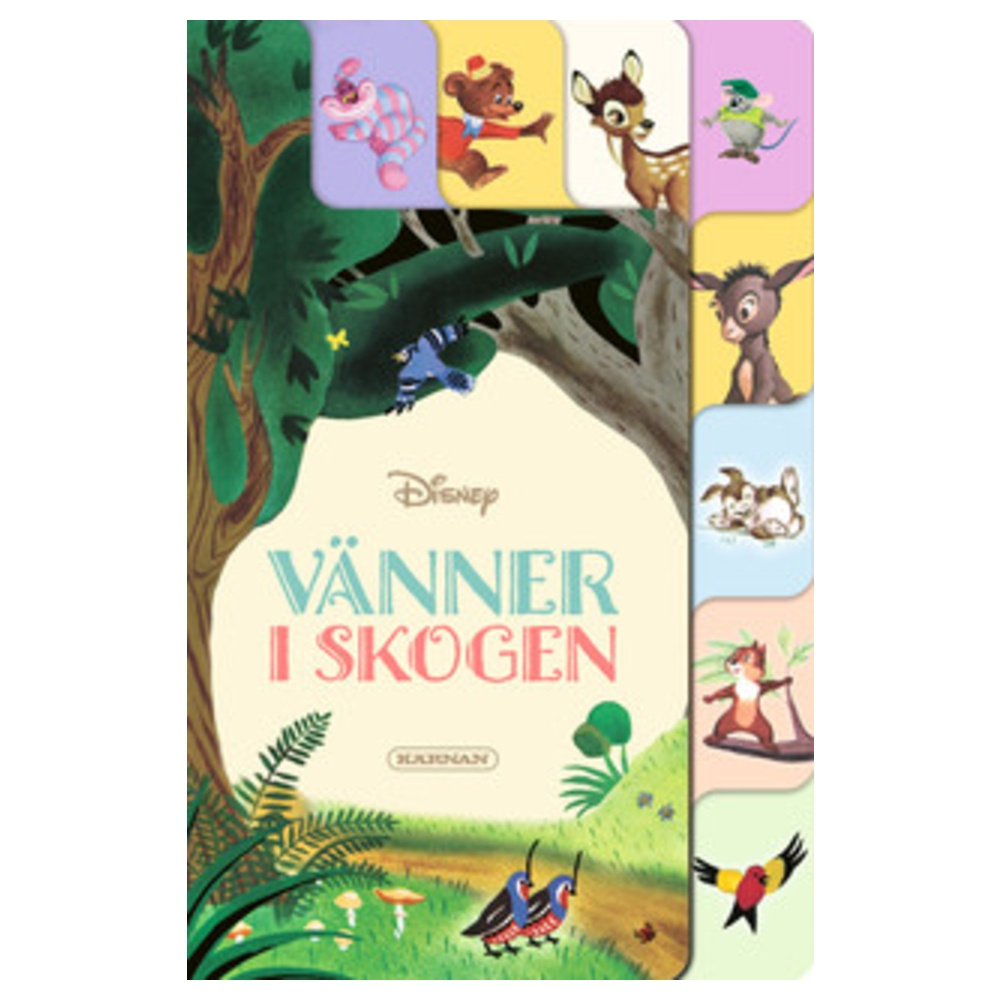 Disney Kirja Vänner i skogen
