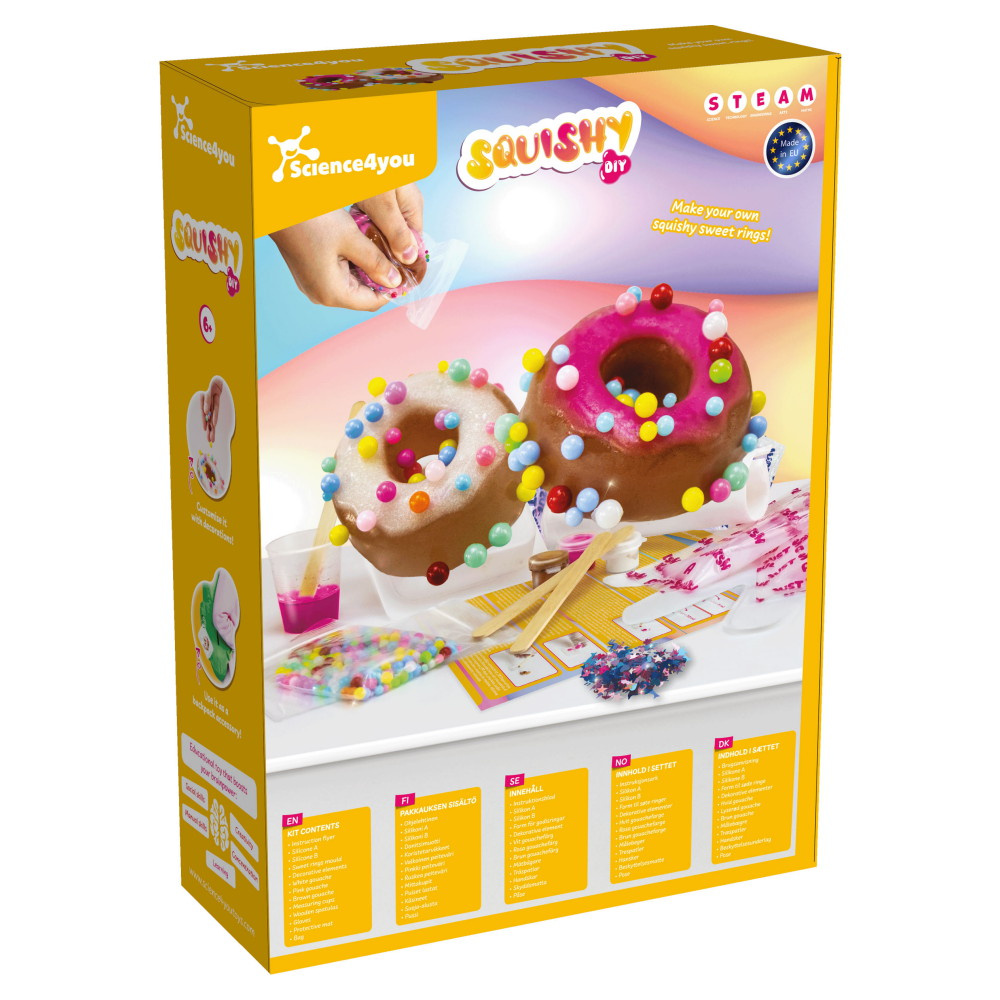 Science4you Mini Squishy - Luo itse