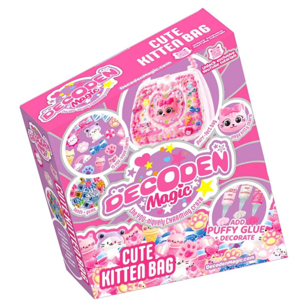 Decoden Magic - Cute Kitten Bag