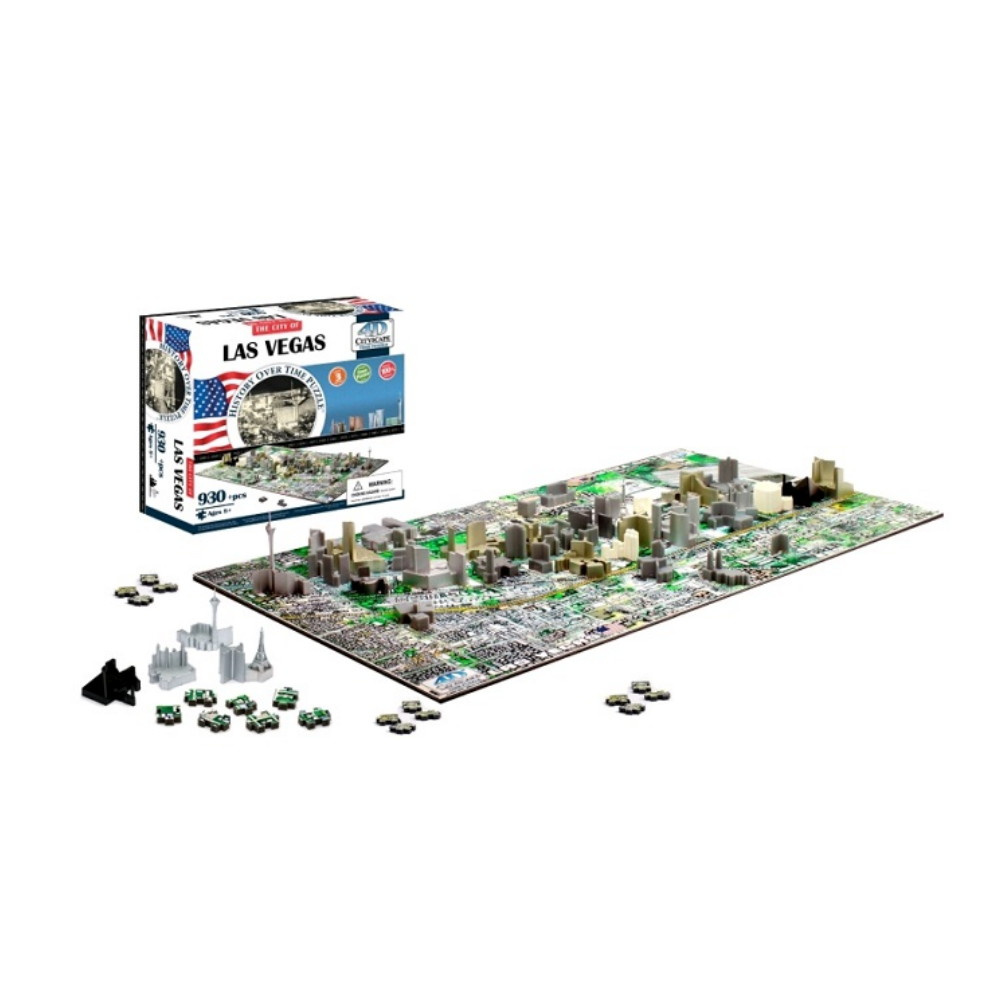 4D-palapeli - Las Vegasin kaupunki 1200+ Palaa