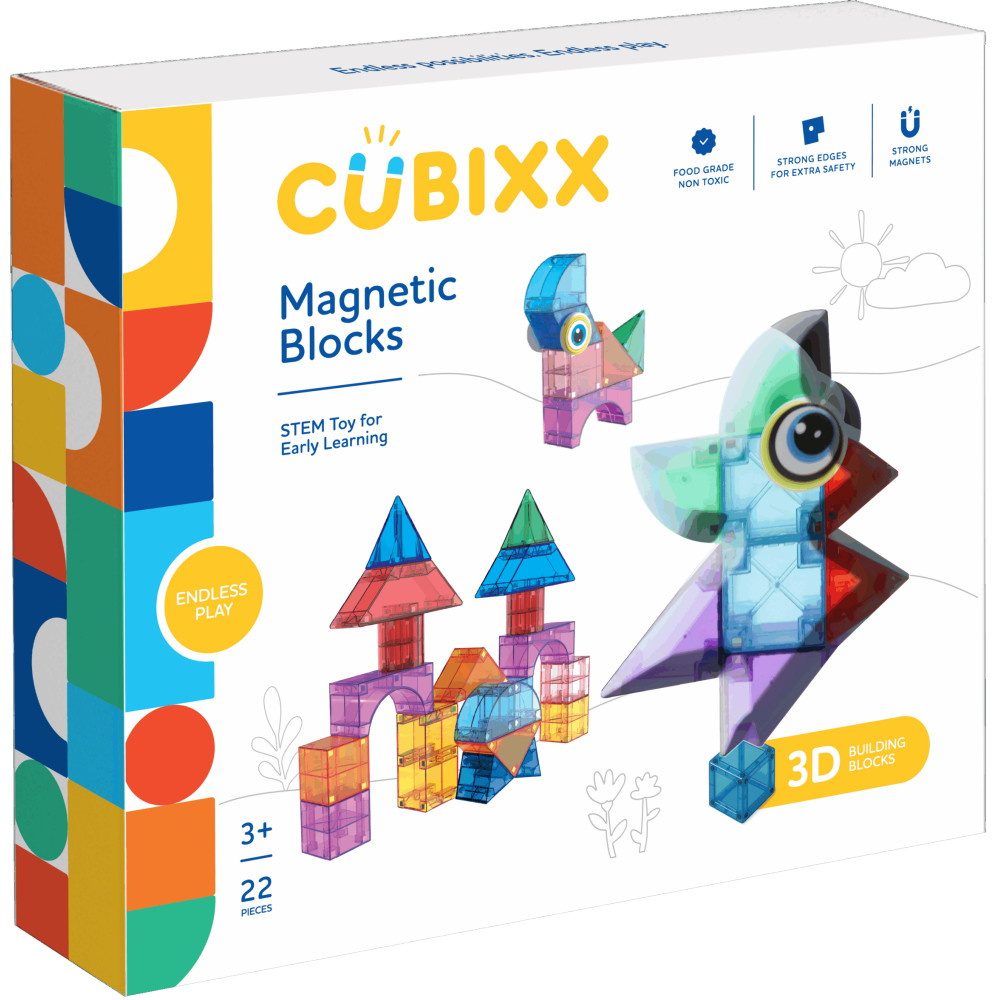 Cubixx - Magnetic Blocks 22 palaa