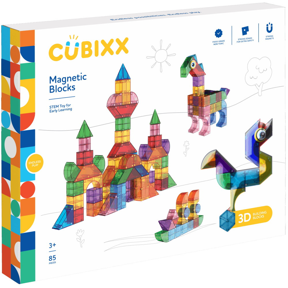 Cubixx - Magnetic Blocks 85 Palaa