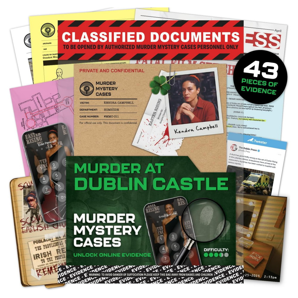 Murder Mystery Cases: Murder at Dublin Castle