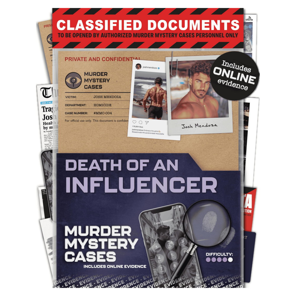 Murder Mystery Cases: Death of an Influencer