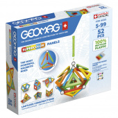 Geomag Supercolor -paneelit kierrätetyt 52 Osaa
