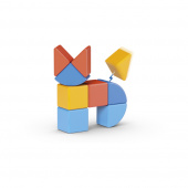 Geomag Magicube Shapes Animals Recycled 9 pieces Geomag Magicube Shapes Animals Recycled 9 pieces