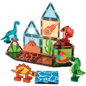 Geomag Magnetic Tiles Dino World 25 Palaa Geomag Magnetic Tiles Dino World 25 Palaa