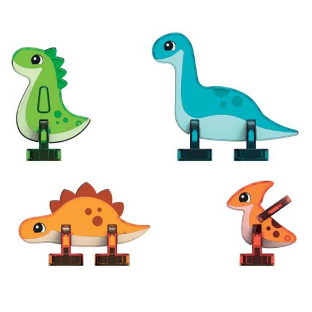 Geomag Magnetic Tiles Dino World 25 Palaa