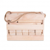 Kubb Original in a wooden box