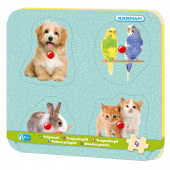 Kärnan Nuppipalapeli - Kotieläimet 4 palaa Kärnan Nuppipalapeli - Kotieläimet 4 palaa