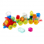 Jelly Blox Squishy Train Set 35 osainen Jelly Blox Squishy Train Set 35 osainen
