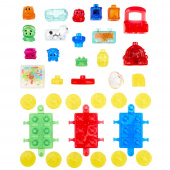 Jelly Blox Squishy Train Set 35 osainen Jelly Blox Squishy Train Set 35 osainen