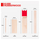Engelhart Kubb Red King - Kumipuu Engelhart Kubb Red King - Kumipuu