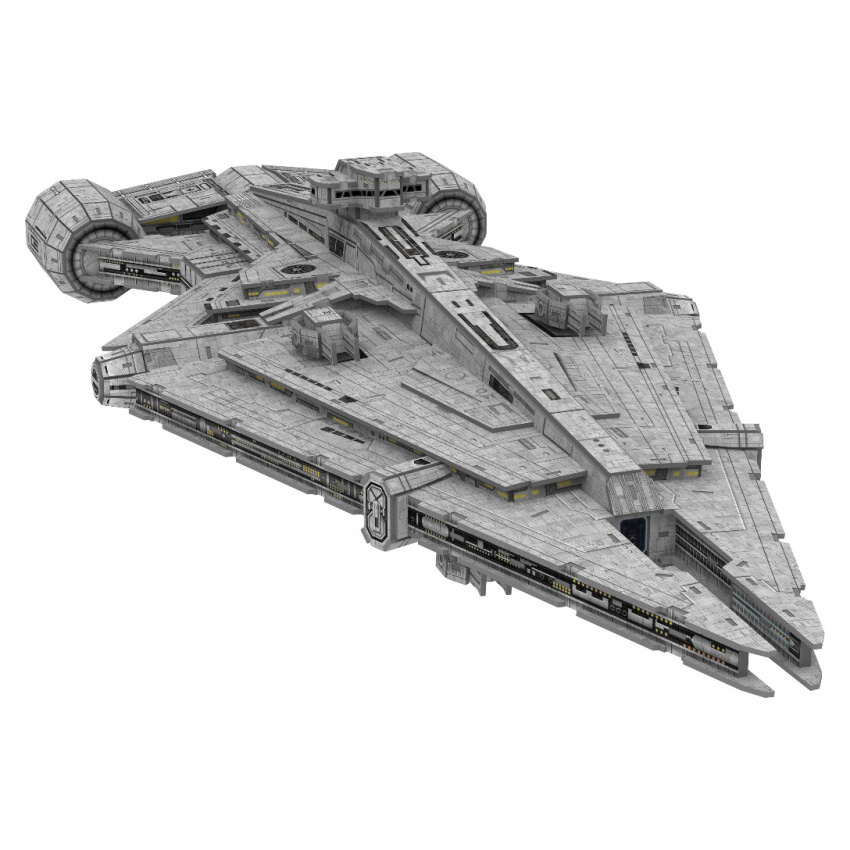 4D Model Kit -  Star Wars Imperial Light Cruiser 265 Palaa