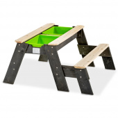 Accent sand, water and picnic table (1 bench) Accent sand, water and picnic table (1 bench)