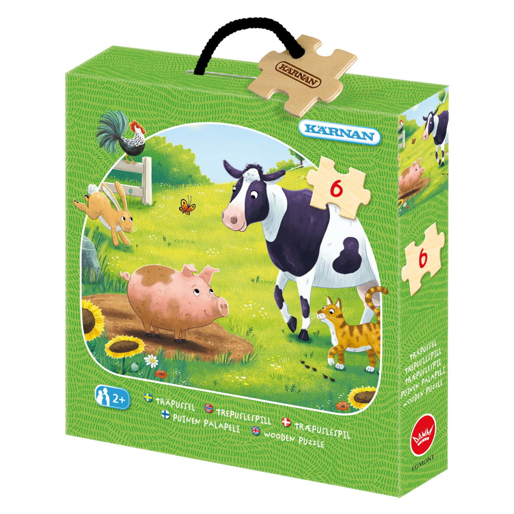 Kärnan puinen palapeli – Maatilalla 6 palaa
