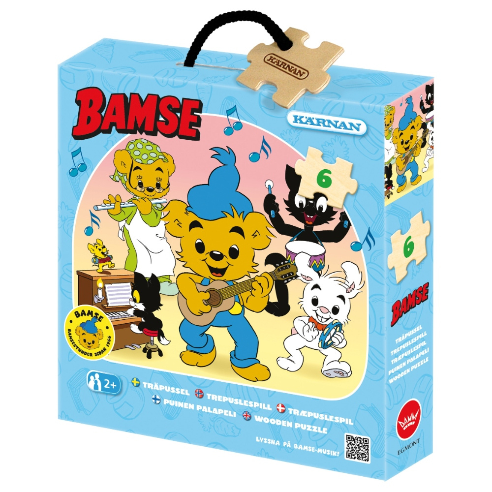 Bamse Palapeli: Musik 6 Palaa