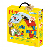 Kärnan puinen laatikkopalapeli - Peppi Pitkätossu 20 Palaa Kärnan puinen laatikkopalapeli - Peppi Pitkätossu 20 Palaa