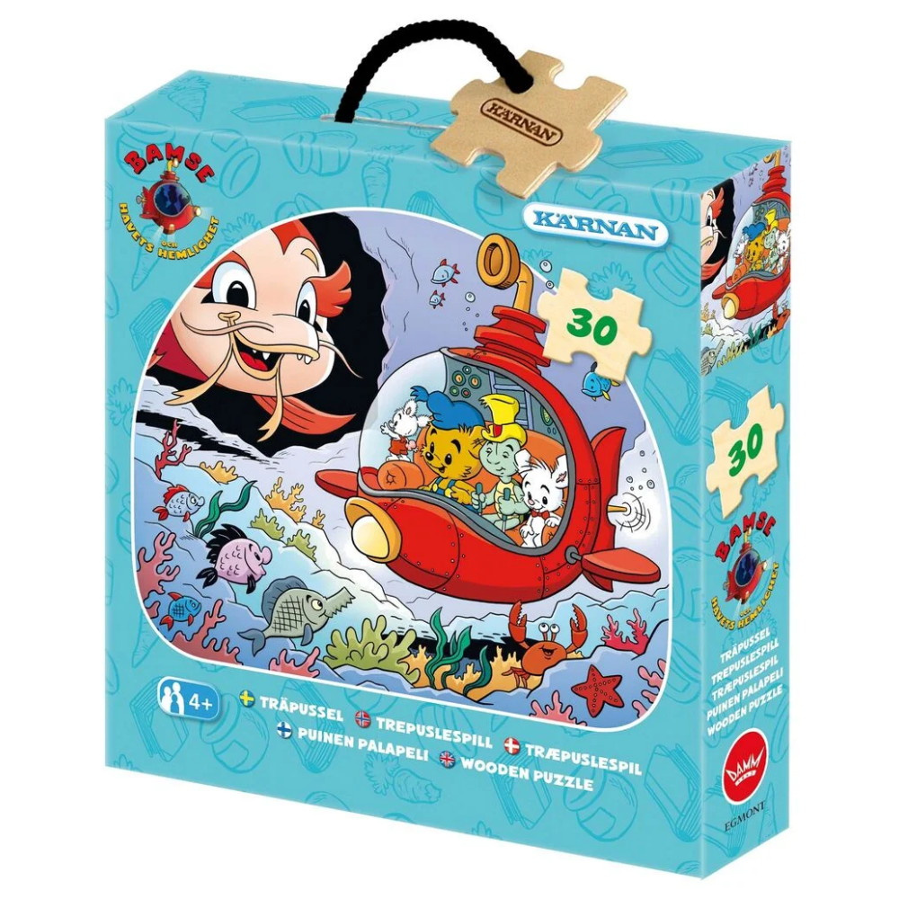 Kärnan Palapeli - Bamse ja meren salaisuus 30 Palaa