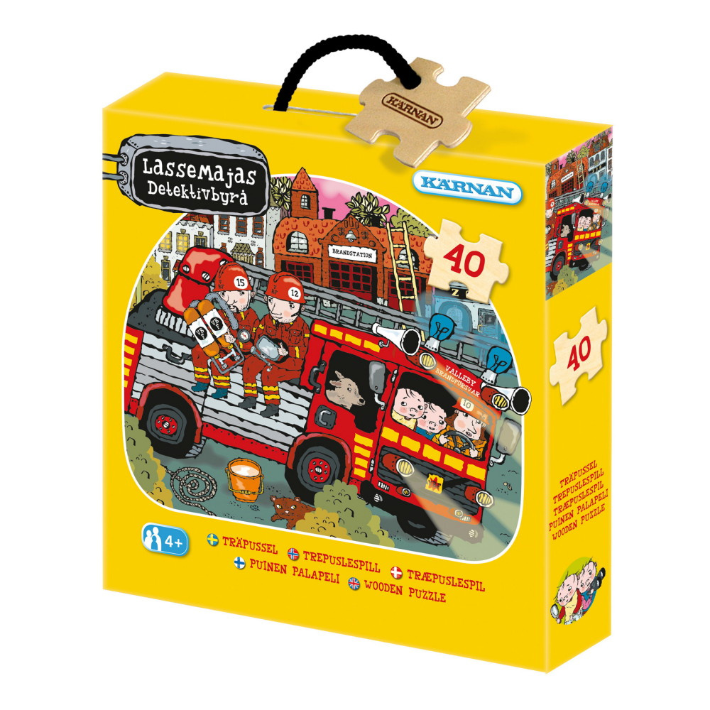 Kärnan puinen laatikkopalapeli - Pekoniveljekset 40 Palaa
